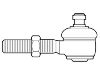 Rotule barre d'accouplement Tie Rod End:N 229